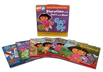 Storytime with Dora and Blue! (Nick JR. Carry-Along Boxed Set)