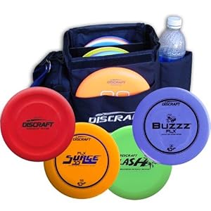 Discraft Deluxe Disc Golf Set with Tournament Bag