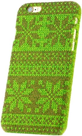 SHIBAFUL WEAR Nordic ski snow crystal knit sweater like winter Lush Lawn Cover for iPhone6 iPhone 6 (4.7 inch) AG/SBW-IP603