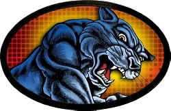 Officially Licensed Tattoo Prowling Johnny Panther Belt Buckle