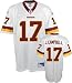 Jason Campbell Jersey: Reebok White Replica #17 Washington Redskins Jersey - XX-Large