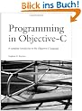 Programming in Objective-C.