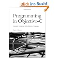 Programming in Objective-C.