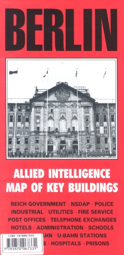City Travel Guides Discounted  Books : Berlin Intelligence Map