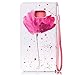 Galaxy Note 7 Case,Samsung Galaxy Note 7 Case,Uncle.Y [Flip Wallet] Pu Leather Folio Case Stand Credit Card Slots Cover Case for Samsung Galaxy Note 7 A-Flower