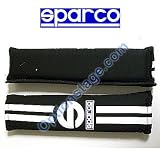 Sparco (2 Inch) 77 Line Black Color Seat Belt Shoulder Harness Pad