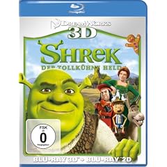 Shrek - Der tollk�hne Held (3D + 2D Version) [Blu-ray]