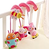 ベビーカーおもちゃ　音が鳴る人形 ベビー ぬいぐるみ 知育玩具 出産祝い キッズ かわいい 装飾おもちゃ