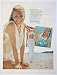 1969 Tampax Tampons Girl On Beach Print Ad (1144)