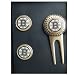 Boston Bruins Nhl Divot Tool Golf Ball (2) Marker Set
