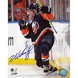 Steiner Sports NHL New York Islanders Mike Comrie Fist Pump 16 x 20-inch Photo