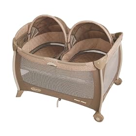 Graco Pack N' Play Playard with Twins Bassinet, Kensington