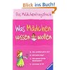 Was M�dchen wissen wollen: Das M�dchenfragebuch