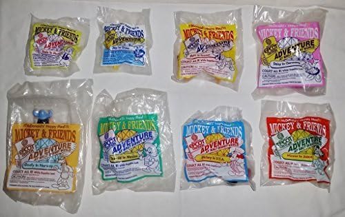 McDonalds - Epcot Center Adventure at Disney World Happy Meal Set - 1993 by Happy Meal