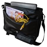 Meroncourt 17 inch Soft Leatherette Messenger Bag