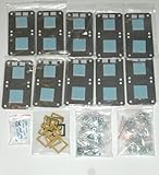 10 Pack Bulk Lot of Complete Uniclamp Repair Kits with Hardware Accessories ....