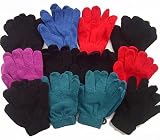 12 Pairs Kids Magic Gloves Several Colours