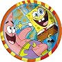 SpongeBob Buddies 7" Dessert Plates - 8 Count