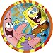 Search : SpongeBob Buddies 7" Dessert Plates - 8 Count