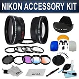 Buy Essential Kit for NIKON DSLR (D5100 D3100 D40 D60 D80 D3000 D5000 D7000) Includes:... by Goja
