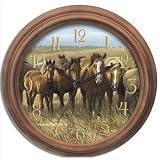New Haven Horse Clock