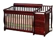 Sorelle Tuscany Convertible Crib - Cherry