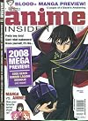 Anime Insider #52 January 2008 (Blood+ Code Geass Gurren Lagann XXXHolic)