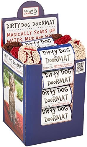 DOG GONE SMART 38901 15-Pack Dirty Doormat Countertop Display