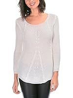 Never Paris Jersey Flore (Blanco)