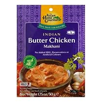Asian Home Gourmet, Indian Spice Butter Chicken Mix, 1.75-Ounce Pouch (Pack of 12)