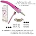 BeJeweler Pro - Professional Swarovski Hotfix Rhinestone Applicator Kit / Embellishment Tool plus 210 pcs #2028 Crystal Hotfix