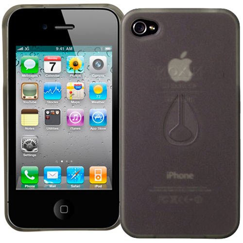 Nixon Jacket iPhone 4 Case - Clear Black