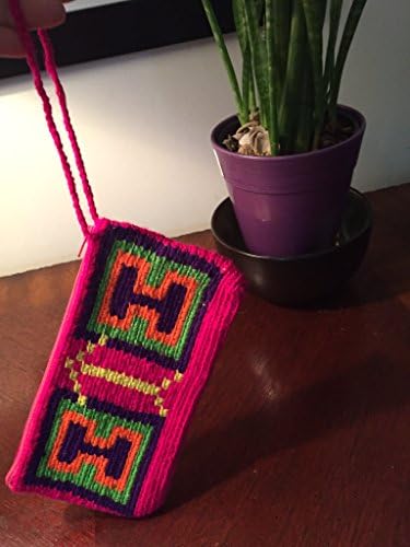 Colombian Wayuu Mochila Clutch Bag From Our Exclusive Handmade Custom Crafted Collection That Is 100% Authentic and Limited Edition