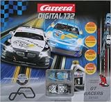 Carrera USA Digital 132, GT Racers Race Car Set Including Wireless Speed Controllers by Carrera Of America
