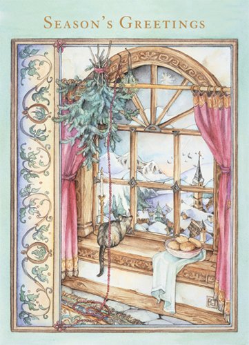 Cat in the Window Boxed Holiday Cards