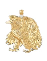 CleverEves 14K Gold Pendant Eagle 19.4 - Gram(s)