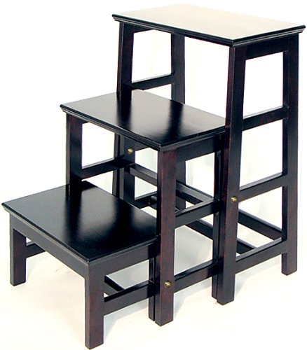 Retractable Wooden Step Stool