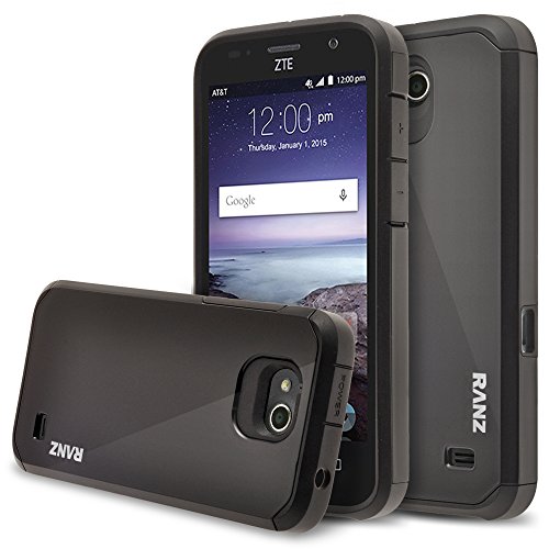 ZTE Overture 2 Case, RANZ Black Hard Impact Dual Layer Shockproof Bumper Case For ZTE Overture 2/ Maven/ Z810/ Z812/ Z813 / Z791/ Z792 ZTE Overture 2 Case, RANZ Black Hard Impact Dual Layer Shockproof Bumper Case For ZTE Overture 2/ Maven/ Z810/ Z812/ Z813 / Z791/ Z792