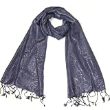 Women Scarf - Glittering Scarves - Sparkly Pashminas - Scarves for Women & Girls