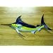 Marlin Replica Nautical Saltwater Fishing Wall Decor