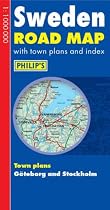 Sweden Road Map (Philip's Road Atlases & Maps)