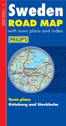Sweden Road Map (Philip's Road Atlases & Maps)