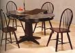 Cappuccino Finish Dinette 5 Piece Set