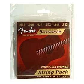 Fender Acoustic Guitar Strings - 0868204106