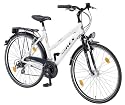 Rex Damen Alu-Trekkingrad REX, glanzschwarz, Rahmenh&ouml;he: 50 cm, Reifengr&ouml;&szlig;e: 28 Zoll (71 cm), 2331