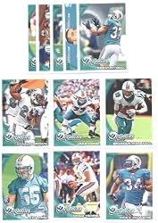 2010 Topps Miami Dolphins Complete Team Set of 11 cards including Chad Henne, Brandon Marshall, Ricky Williams, Ronnie Brown, Koa Misi Rookie & more!