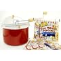 Whirley Pop Stovetop Popcorn Popper - Includes 5 Real Theater Popcorn Pouches