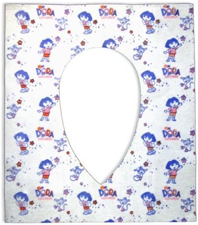 Neat Solutions 10-count Dora the Explorer Potty Topper Disposable Stick-in-Place Toilet Seat Covers Gift, Baby, NewBorn, Child
