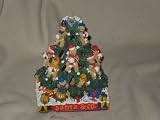Ceramic Gingerbread Man Christmas Tree(apx 9" Tall) Candle Holder