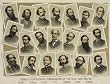 Famous Confederate Commanders of the Civil War - 16" x 20" - Fine-Art Gicl??e Photographic Print of an Image from the Library of Congress Collection